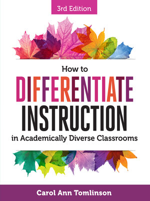 How to Differentiate Instruction in Academically Diverse Classrooms - ebook